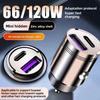 Cargador de coche rápido 66W adaptador de encendedor de cigarrillos USB tipo C multipuerto universal