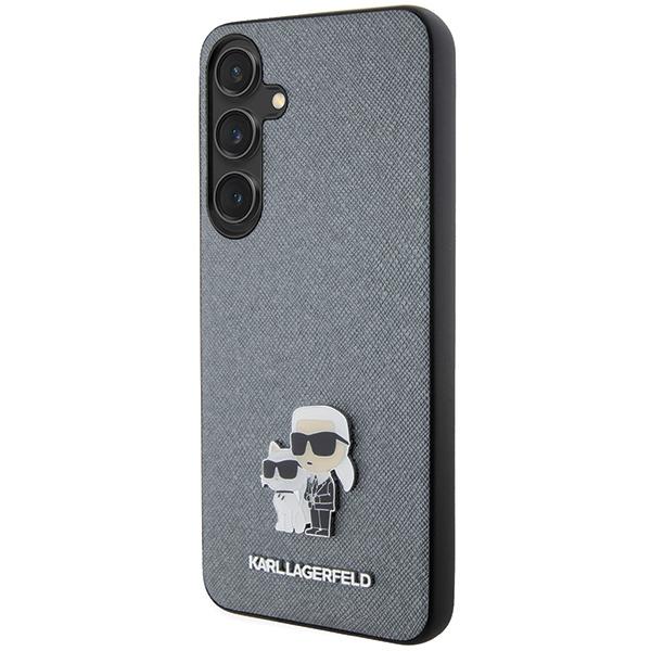 Etui do Samsung Galaxy S24 Karl Lagerfeld Saffiano Szare