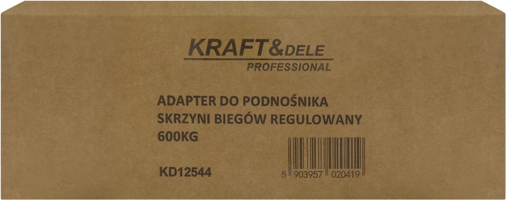 GEARBOX ADAPTER 600KG KD12544
