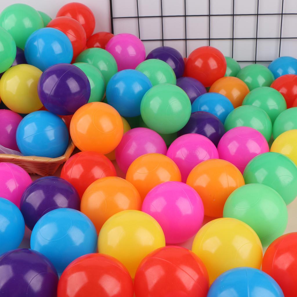 50/100 шт. 7 см мяч для бассейна с морской волной, цветные детские пластиковые мячи, детская яма для плавания с баскетбольным кольцом, игровой домик, игрушка для улицы