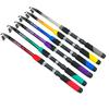 Telescopic Fishing Rods 1.8-4.5M High Carbon Steel Spinning Fishing Rods (For Travelling) Outdoor Bass Fishing Rods