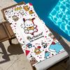 kawaii P-pochacco-o cute Towel Beach Quick Dry Soft Pool Towels Gift for Travel Gym Shower Camping sports