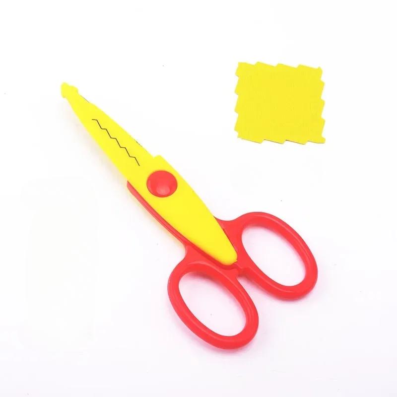 1 шт. Ручная работа для детей DIY 6 шаблонов альбом кружево ножницы открытка фото шаблон ножницы мультфильмы кружево ножницы