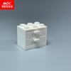 Коробка-шкафчик для кубиков MOC Контейнер 2x3x2 Шкафы Собираемые Частицы 4532 4533 Городской Дом Строительные Кирпичики Детали