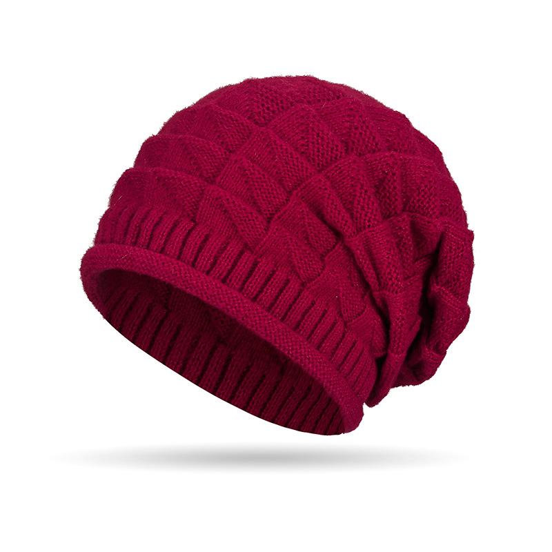 Stylish Autumn & Winter Pleated Wool Hat with Ear Protection