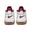 Nike Детские кроссовки Air More Uptempo GS White Team Red Gum Gum-Светло-Коричневые FJ2846-100