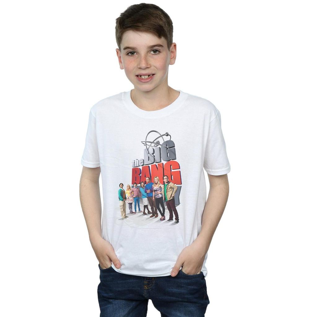 The Big Bang Theory Boys Big Poster T-Shirt