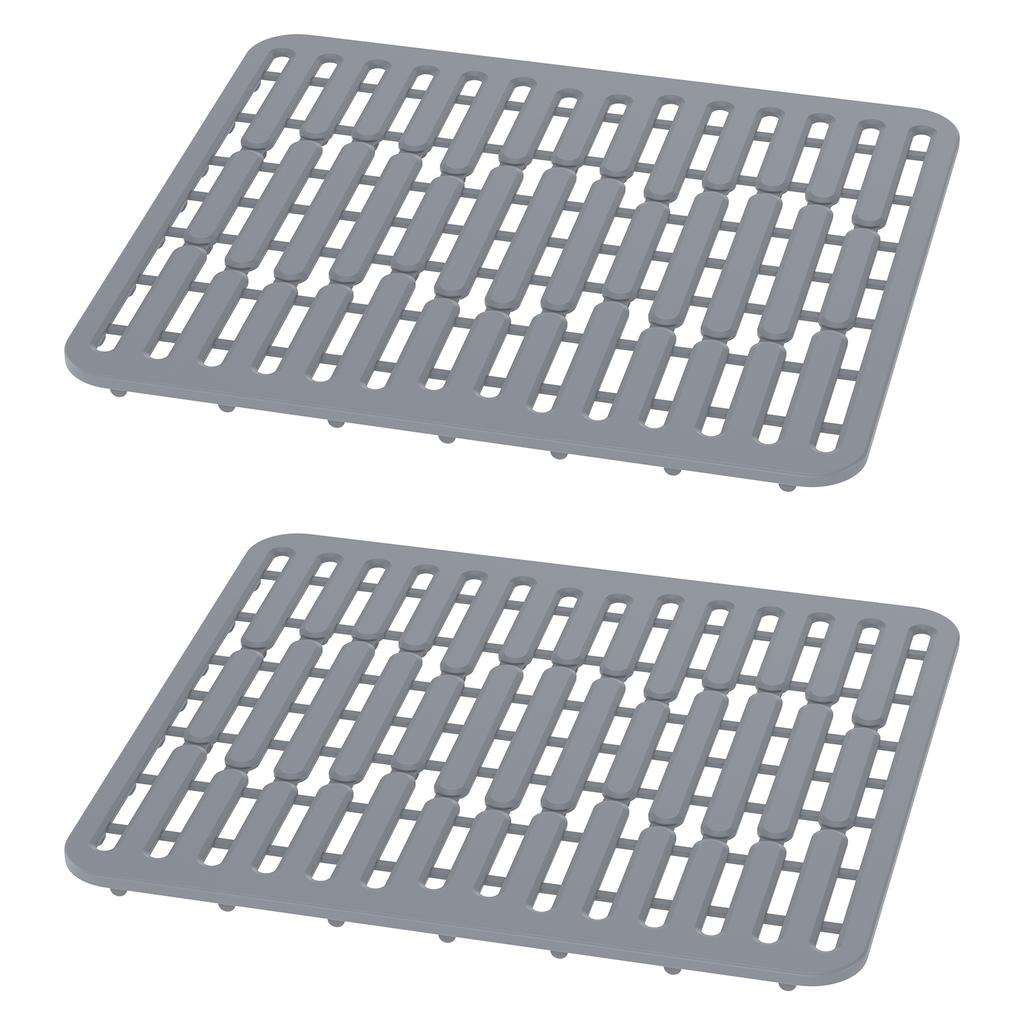 1/2Pcs Silicone Sink Protector Mats Kitchen Multi-functional Water Filter Mats Anti Slip Fast Drying Not Easy To Break or Deform