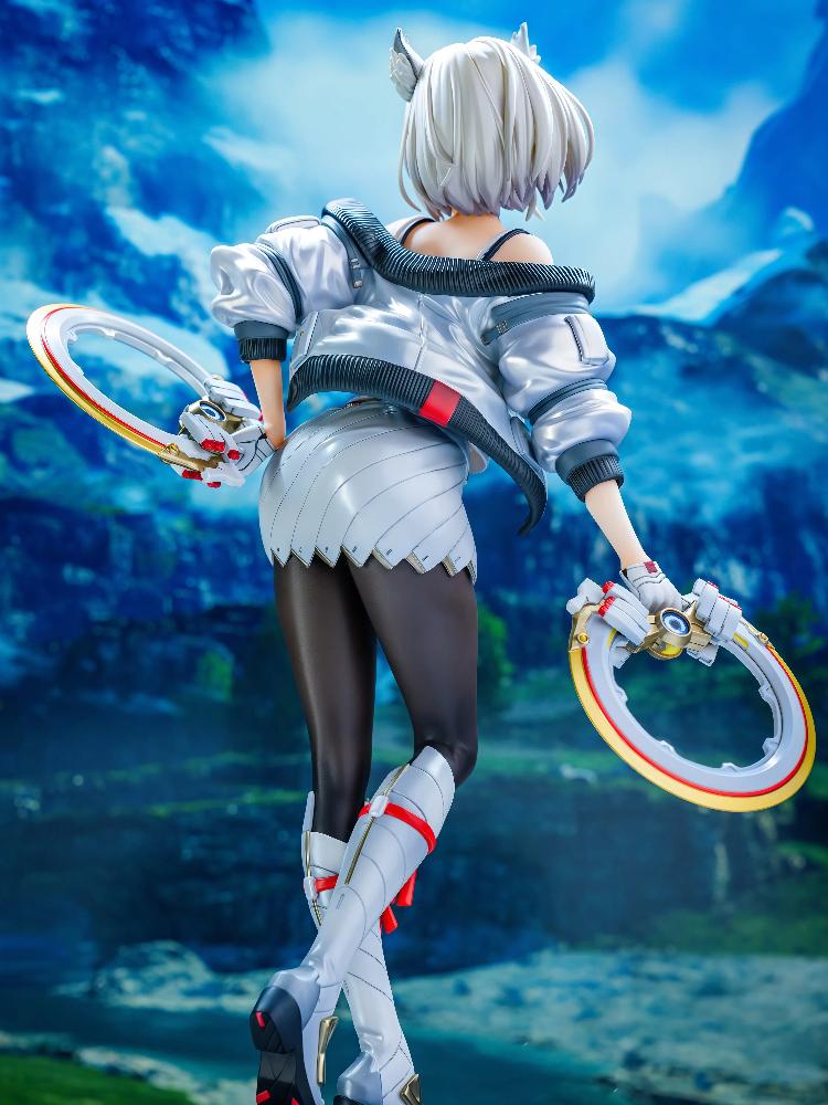 23 см Gw Studio Mio Xenoblade Chronicles Аниме GK Фигурка Действия Коллекционная Модель Украшение для Стола Машины Подарок для Фанатов 3 Позывная Артикулированная Масштаб