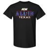 AEW ALL IN Texas Логотип Футболка Подарок фанату S-5XL Унисекс Футболка