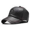 Регулируемые кожаные бейсболки Осень Зима Кепки Snapback Модные папины кепки Мужчины Женщины