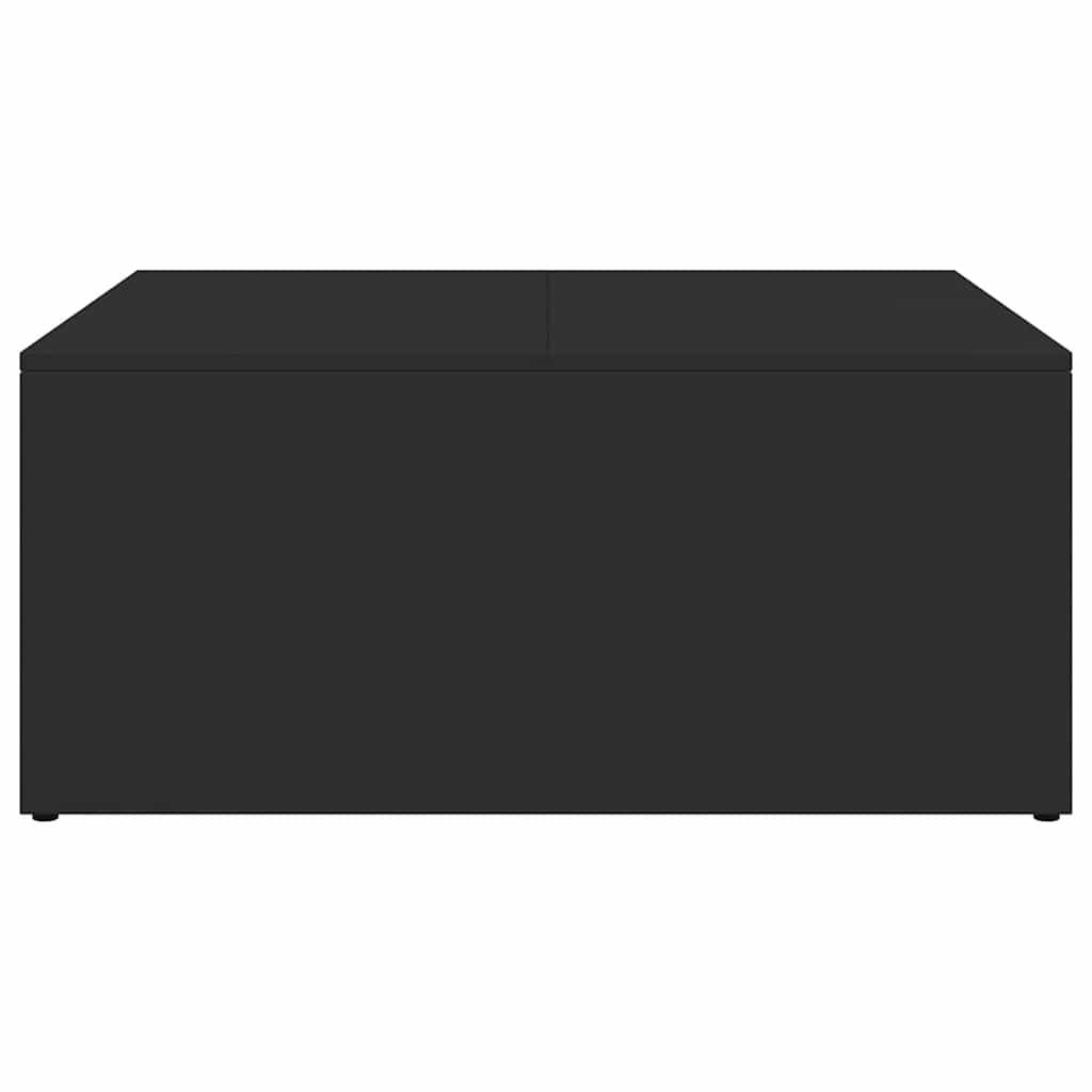 Nesting Tables 2 pcs Black Particleboard and Metal