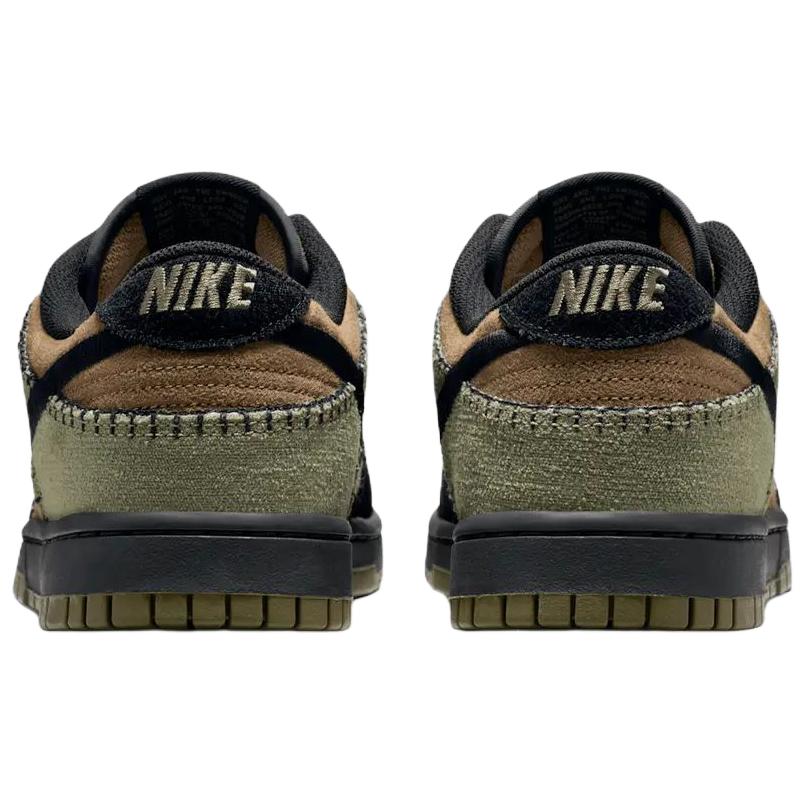 Nike Dunk LOW RETRO Breathable Low top Skateboard Shoes Unisex Brown Black Green HV4452-300