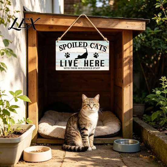 Rustic Pet Porch Sign House Wooden Door Sign, Farmhouse Dog Wall Hanging Plaque, Owner Housewarming Gift Vintage Home Decor, for Lovers Personalized