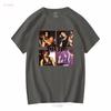 Kittie band For Fan Black All size S 3XL T Shirt VC1602 long or short sleeves vintage Washed Stretched Casual Comfortable Soft