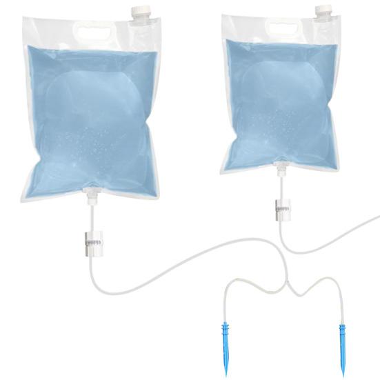 Капельный полив мешок большой емкости регулируемая скорость трудосберегающий многоразовый легко наполняемый вода цветы пластиковый садовый самополивающийся мешок