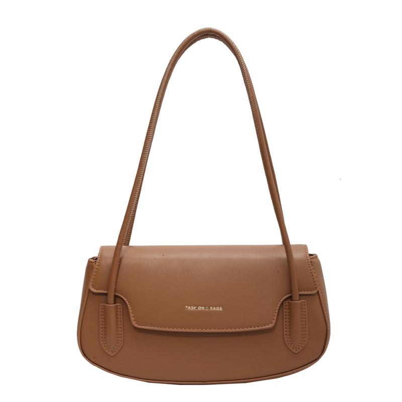 Сумки на плечо с двойными ремешками для женщин, новейшая сумка и сумка в стиле ретро, большая вместимость, уличная сумка через подмышку