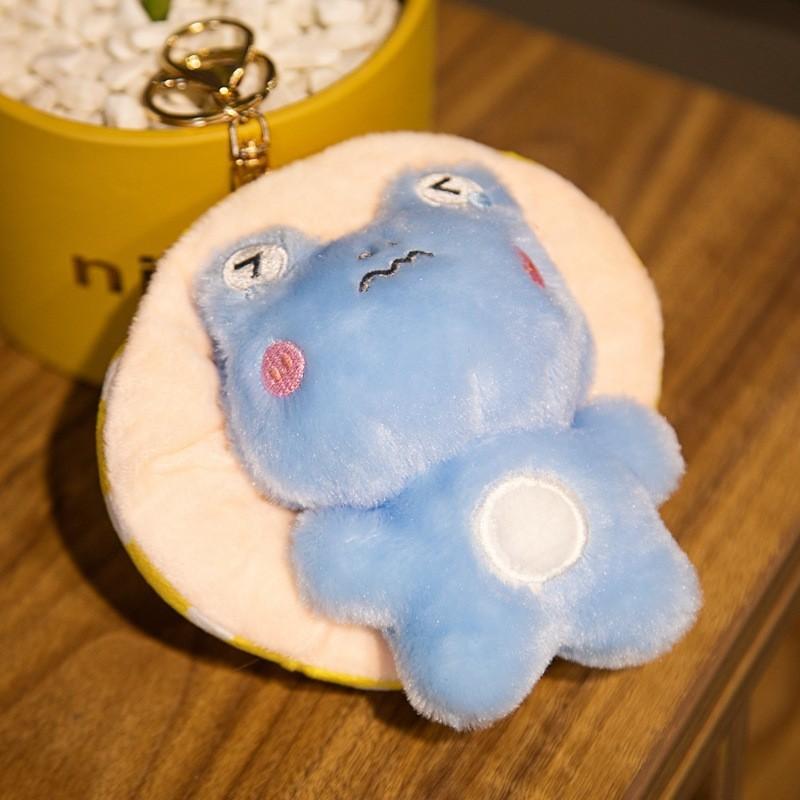 Плюшевая игрушка Лягушка в шляпе Мультяшная мягкая кукла Подвеска Украшение Детский милый подарок