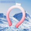 Portable Neck Cooling Tube Summer Wearable Neck Cooler Lightweight Reusable Ice Cold Ring Outdoor Heatstroke Prevention Neck Wrap Collar