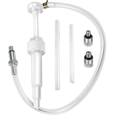 Насос для трансмиссионного масла редуктора для стандартных квартовых бутылок - насос 8 куб. см, адаптеры 8 мм и 10 мм, металлический поворотный штуцер 3/8" - насос для трансмиссионного масла редуктора подвесных моторов для Mercury,