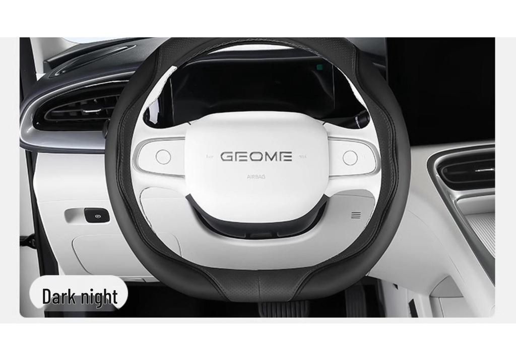 Чехол на руль Geely Vision - Кожа Наппа, Нескользящий, Всесезонный, Универсальный