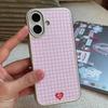 Роскошный корейский стиль Ins в горошек Y2K Чехол для телефона для iPhone 17 16 15 14 13 12 11 Pro Max Air 16 14 Plus Новый противоударный чехол