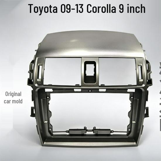 9-дюймовый большой экран для Corolla 2009-2013, простое подключение и воспроизведение (Plug-and-Play), совместимость с протоколом оригинального автомобиля, обновление интерьера.