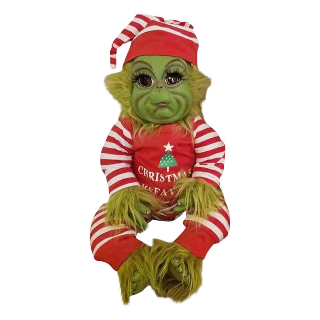 Рождественский Сюрприз Игрушка Гринч Милая Кукла Плюшевая (Нет тега)