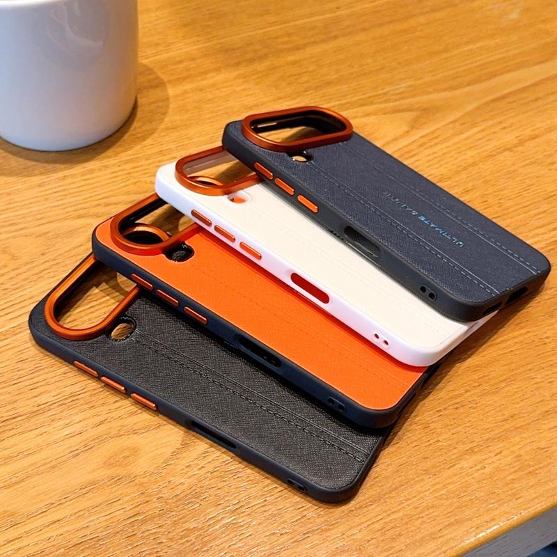 Чехол для Honor Magic 8 Pro Air, TPU, кожаная наклейка, легкий роскошный вид, дизайн со швом, красная крышка камеры