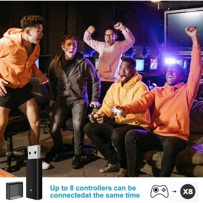 Беспроводной адаптер - Xbox - ПК - Совместим с Windows 11/10/8/7 - Черный - USB