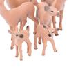 6pcs Lifelike Deer Cake Topper Topper Decoration Woodland Animal Figurines  Wedding Party Decoration