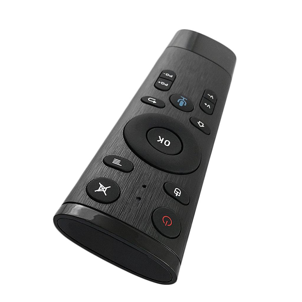 2.4G Wireless Remote Control with USB Receiver Voice Input for Smart TV Android TV Box HTPC PC
