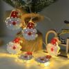 Elk Deer Christmas Light String Santa Claus Christmas Decor Lamp  Bar
