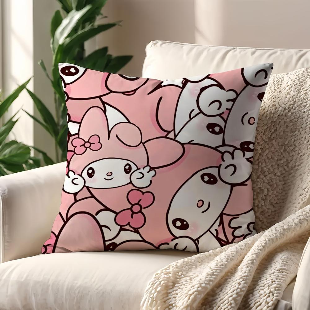 HHello Kawaii KKitty cushion cover For Pillow Printing Sofa Decoration Home Car Room Coffee Shop Office Nordic Simplicity