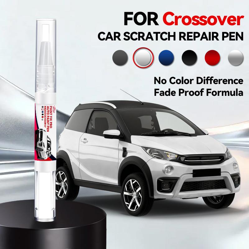 For 2007-2025 AIXAM Crossover Paint Repair Pen Touch Up Scratch Remover DIY Auto Accessories Black Pearly White Silver Grey Red