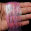 0.2mm Fly Tying Corrugated Lateral Scale Strands Saltwater Flashbou Bucktail Spinnerbait Fishing Lure Bait Tying Material