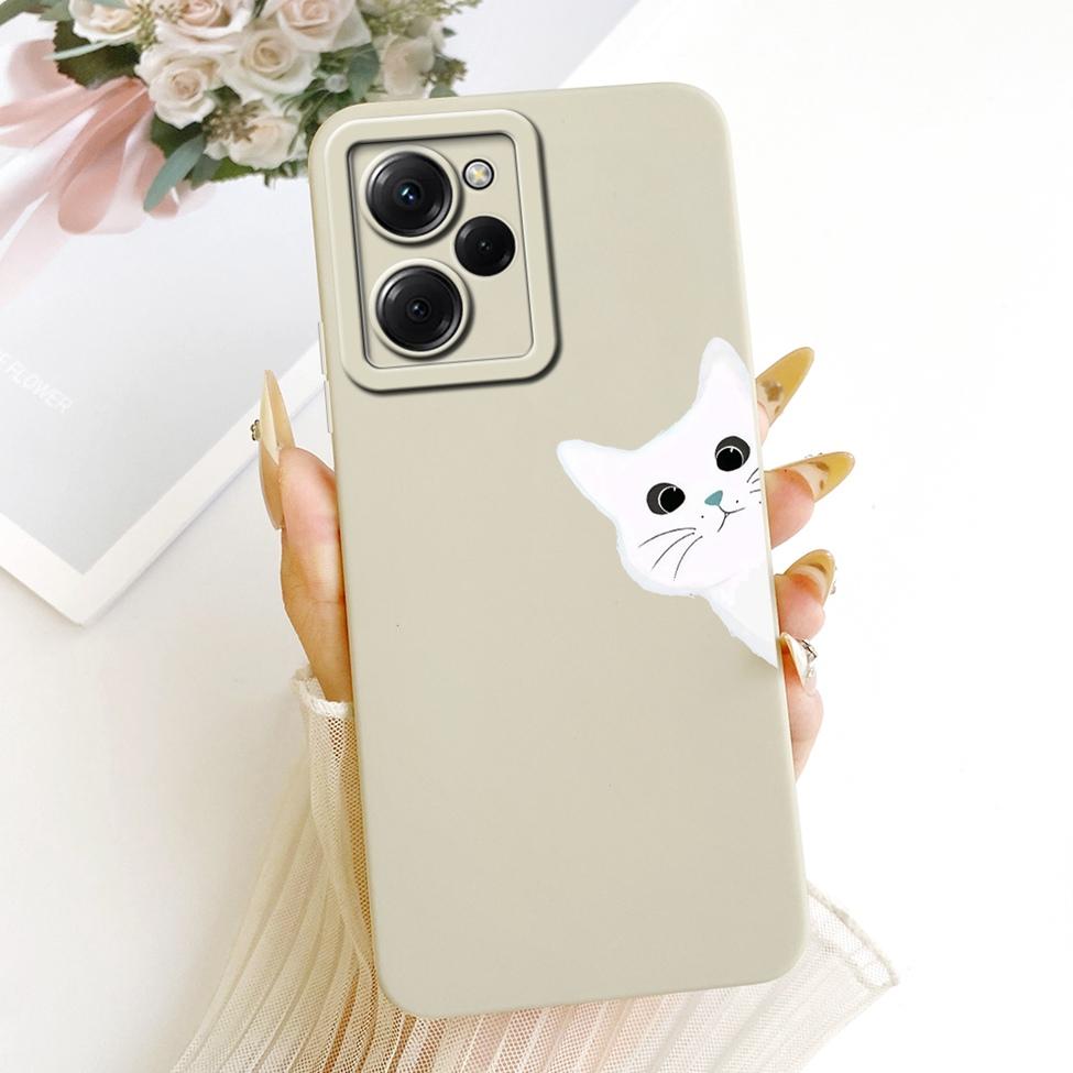 Чехол для Xiaomi Poco X5 Pro 5G Чехол Модный Мультяшный Милый Смешной Расписной Силиконовый Чехол для Телефона 22101320G 22101320I