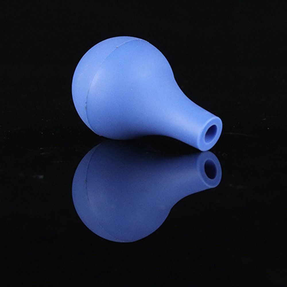 5Pcs Blue Pipette Rubber Bulb Head Pear Shaped Lab Supplies 3/5/10/15/20ml Pipettes