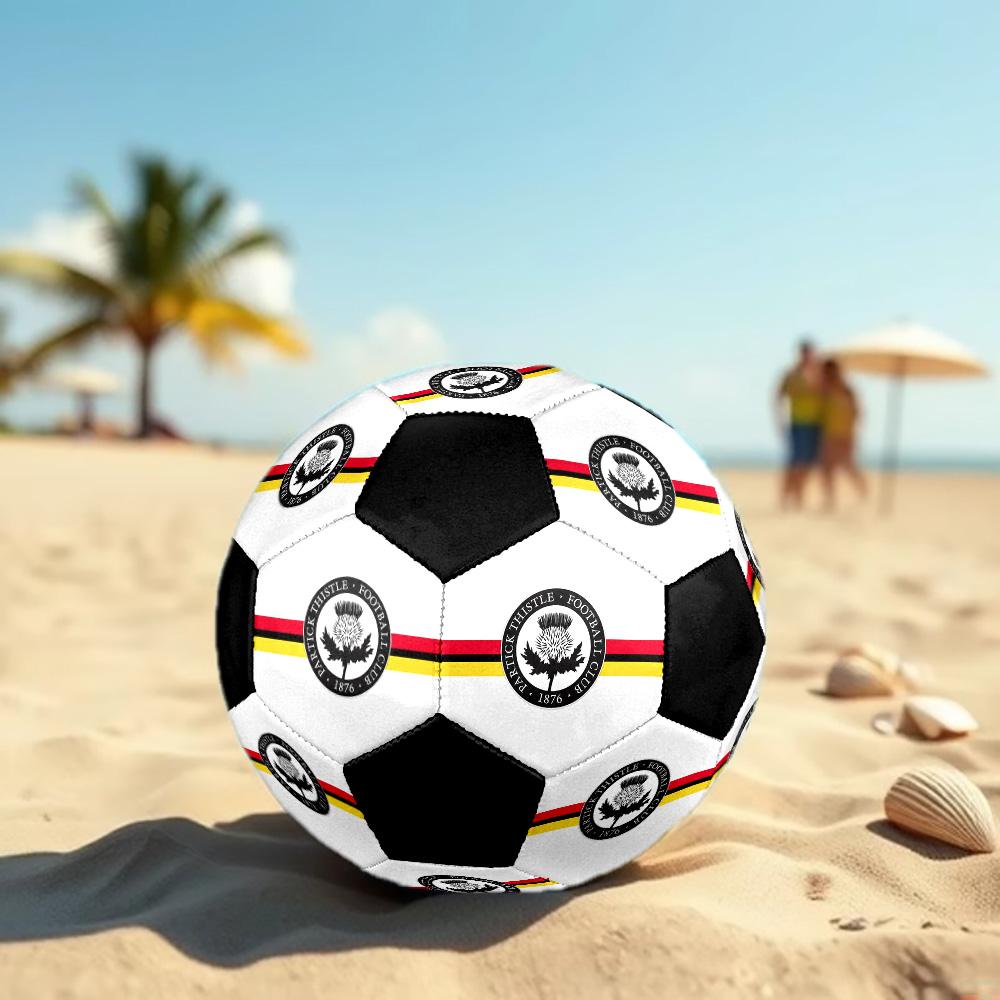 Partick Thistle F.C Soccer Ball Colorful All Ages Machine Stitched PVC Competition Ready Durable High-Bounce.SIZE5