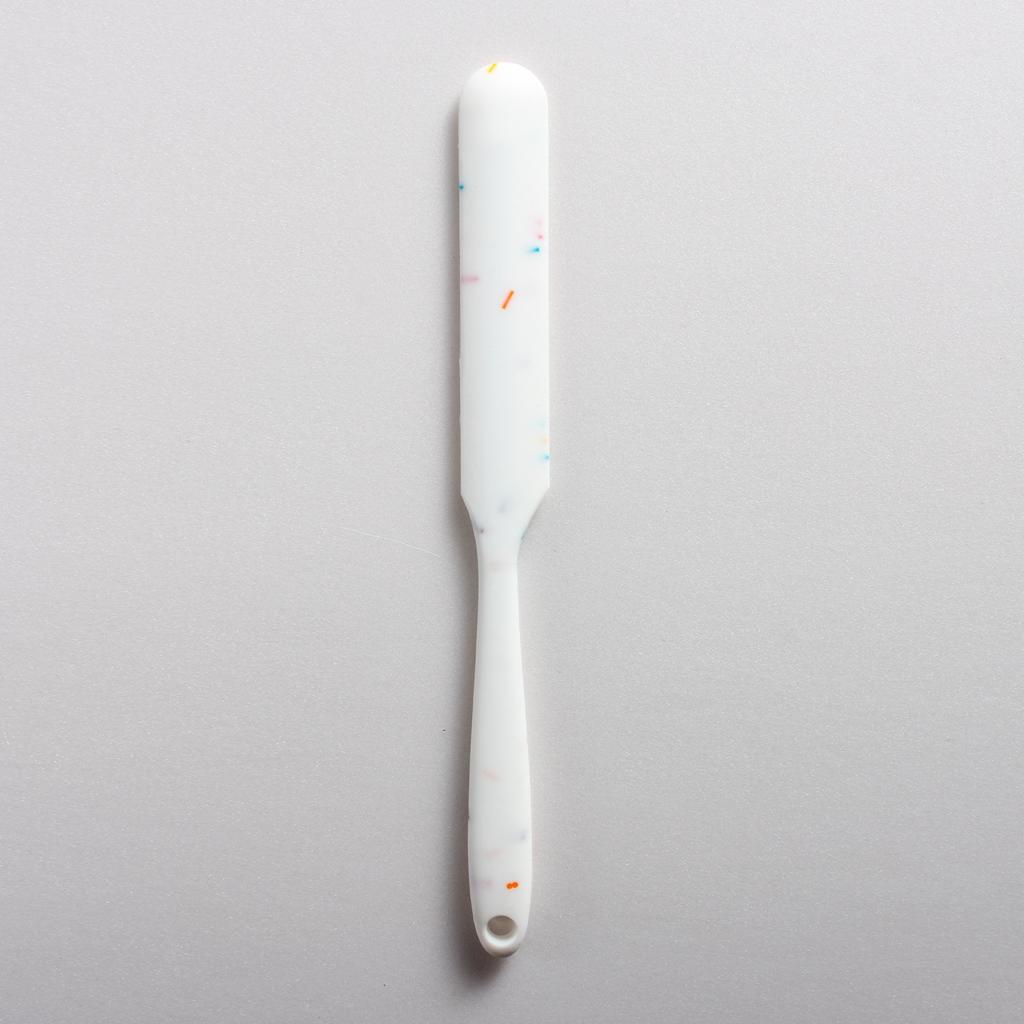 Маленький цельный силиконовый маленький длинный скребок, инструменты для выпечки, скребок для масла, нож для смешивания шоколадного сливочного крема, лопаточка для торта