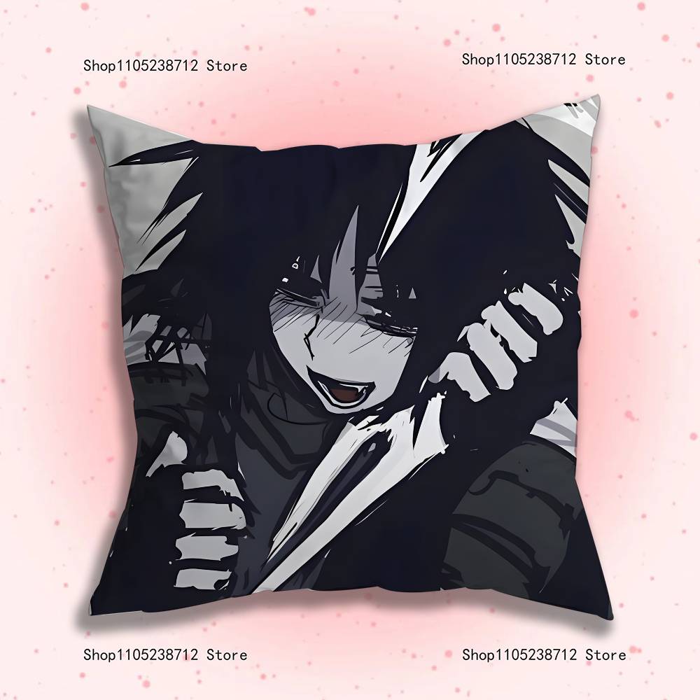 Twotime Forsaken Acrylic Anime Pillow Case Anti-Dustmite Pillowcase Invisible Zipper Silky Short Plush Sofa Cushion Cover