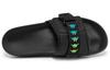 Men's Slippers Kappa Tag Slide Slippers Unisex Black