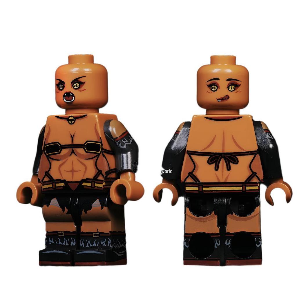 Zhang Fei Minifigure from Three Kingdoms Series, Compatible with LEGO, Romance of the Three Kingdoms Building Blocks