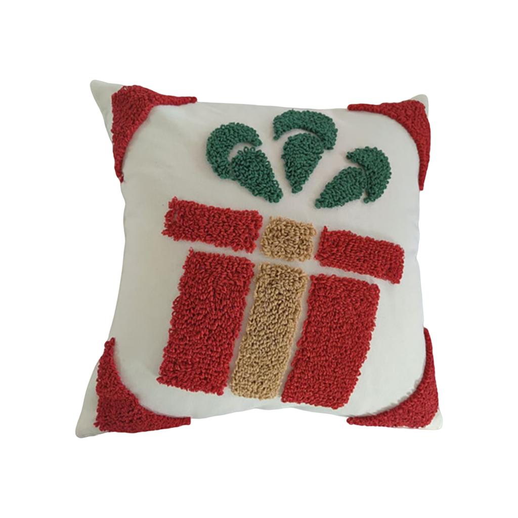 45cm Christmas Pillow Cover, Christmas Deer Cane, Home Sofa Pendant, Decorative Cushion