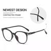 Round Clear Lens Glasses Candy Sweet UV400 Sunglasses Transparent 2022 New Glasses Summer Retro Mirrored Lens Fashion Goggle