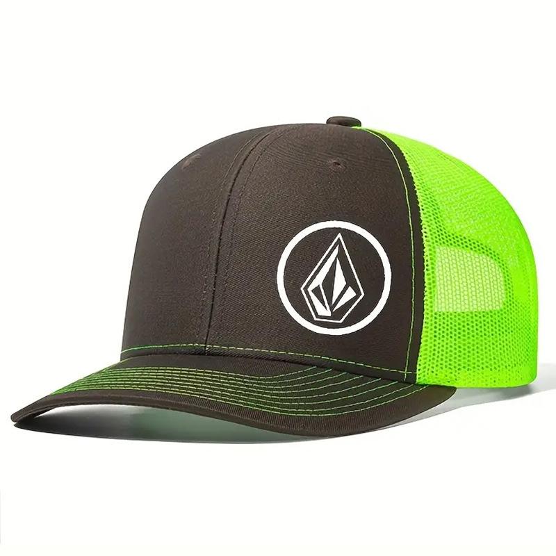 Slightly Curved Baseball Cap Summer Outdoor Activity Sun Protection Men and Women Tide Diamond Mesh Peaked Cap Sun Shade Breathable Mesh Hat