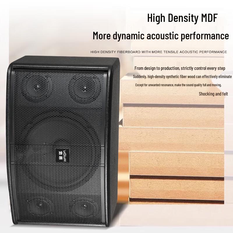 Huido CP-10F Professional 10-inch HIFI Speaker CN plug (adapter included)