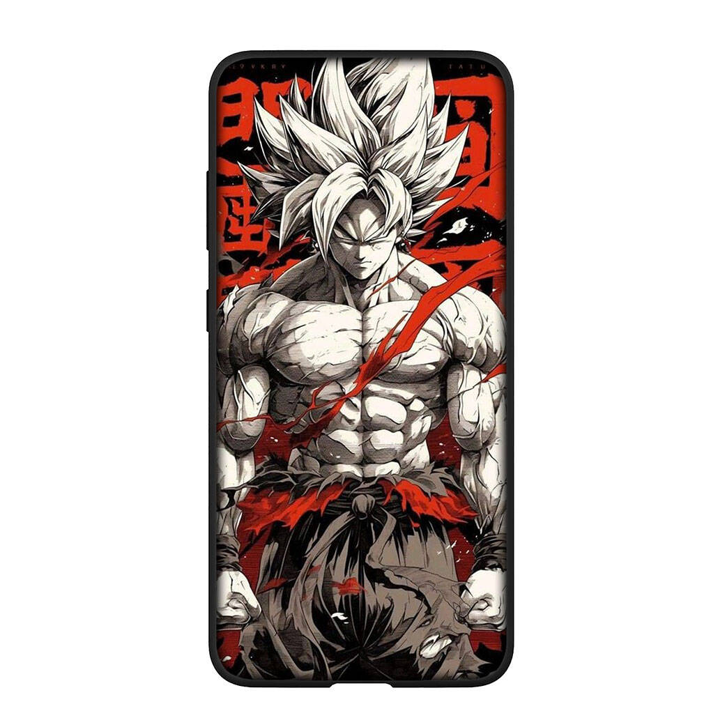 Чехол для телефона для iPhone 17 15 16 Plus Redmi Note 14 12 11 13 Pro Max Huawei P30 P20 Lite Y9 OPPO A60 A40 A80 A18 A16 A54 Постер Dragon Ball Z Goku Чехол