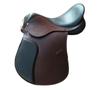 Седло для верховой лошади из натуральной кожи, размер 17 дюймов