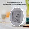 USB Battery Powered WiFi Temperature Humidity Sensor with Instant App Alerts